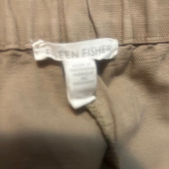 Eileen Fisher Tan side zip ankle pants, size XL - Picture 3 of 4